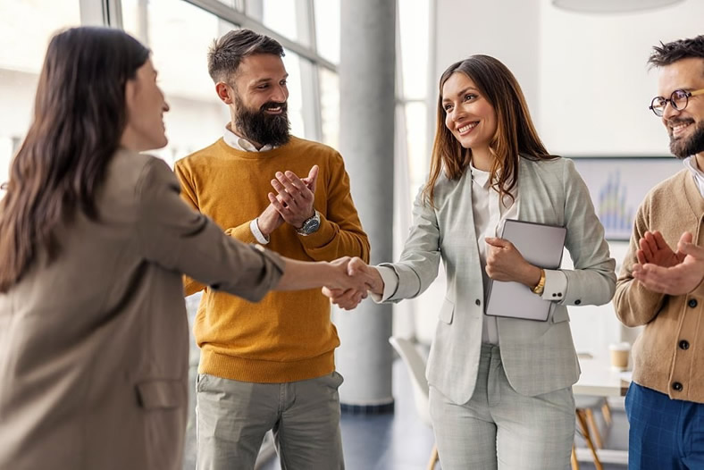 Business-team-meeting-to- discuss-growth-and-automation-solutions